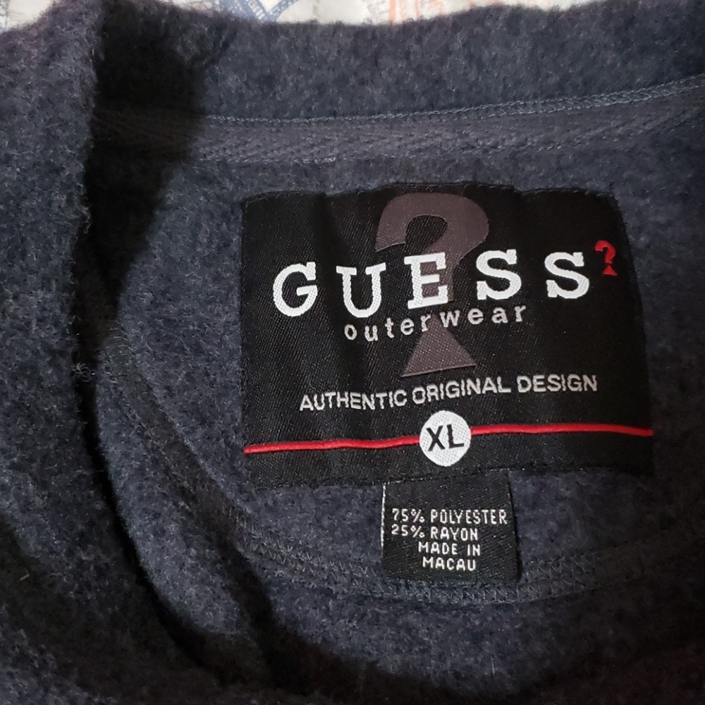 Guess Outerwear XL Fleece Shirt